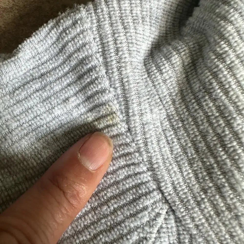 Kuhl Gray Ribbed Hoodie Pullover Lightweight Women's‎ Size Small Outdoors Hiking